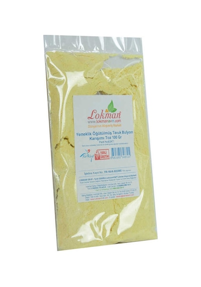 Tavuk Bulyon Toz Yemeklik Öğütülmüş Karışım 100 Gr Paket