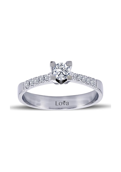 Lova Toplam 0,30 Karat Pırlanta Tektaş Yüzük - 1050091