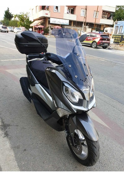 Motocam Volta Revolt Rm5 Ön Cam 2020-2021 Model 65cm Füme Renkli 4mm Orta Boylu