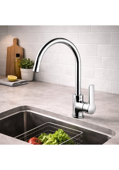 Newarc Premium Evye Bataryası Krom 832531