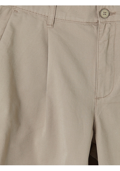 Lcwaıkıkı Classic Bej Rahat Kalıp Gabardin Erkek Şort