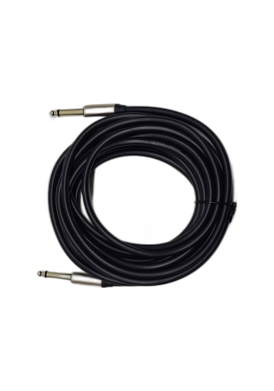 5 Metre 6.35 Mm To 6.35 Mm Ses Kablosu - Çivi Jak Enstrüman Ve Amfi Bağlantı Kablosu - Stereo Jak