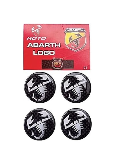 Grande Punto Yuvarlak Abarth Logo Jant Göbeği