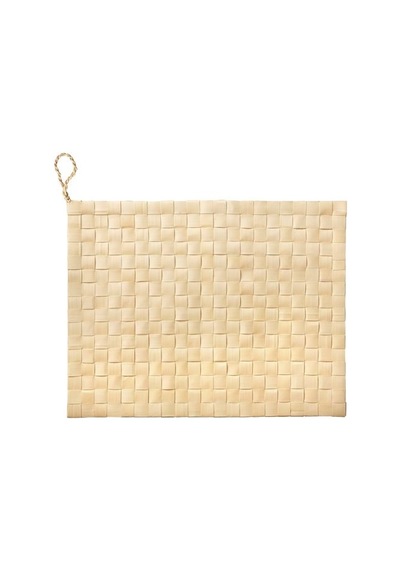 Ikea Mävınn Amerikan Servis, Palmiye Yaprağı, 44x34 Cm, El Yapımı Çok Renkli