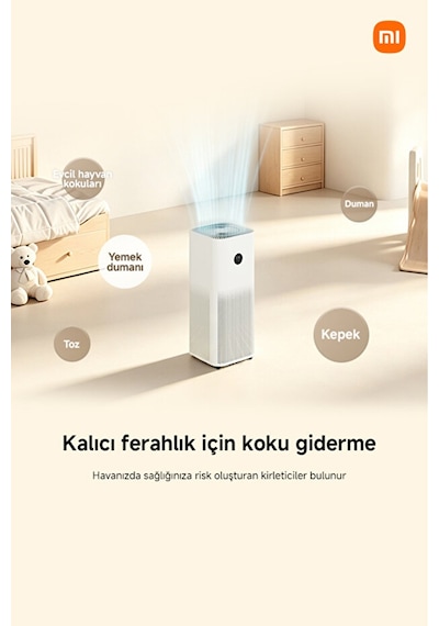 Xiaomi Mi Air Purifier 4 Pro Akıllı Hava Temizleme Cihazı