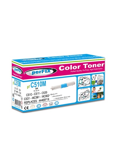 Pfx Pf C510 Kırmızı C511-c530-c531-mc561-mc562-44469753 5k