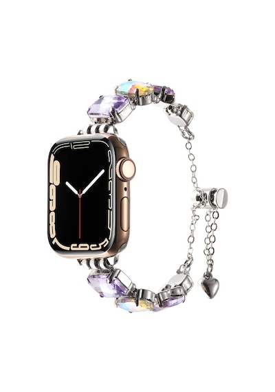 Apple Uyumlu Watch 40mm Zore Krd-115 Renkli Taş Tasarımlı Kordon