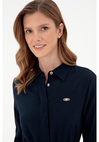 U.s. Polo Assn. Kadın Lacivert Elbise Dokuma 50289869-vr033 Lacivert
