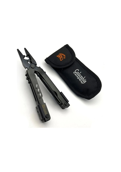 Columbia Company Np-1020-a Çok Amaçlı Katlanabilir Pense Kamp Çakı Gümüş