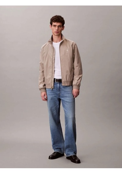 Calvin Klein Lv04rf520grak Ls Unfilled Nylon Harrington Erkek Ceket Bej
