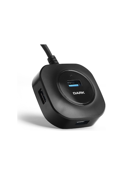Dark Connect Master X4 Dk Ac Usb345 4Port Usb 3.0 Siyah Usb Çokl