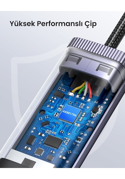 Ugreen Usb Type-c To Ethernet Rj45 1 Gbps Dönüştürücü Adaptör, 40322