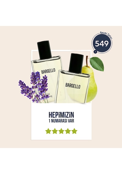 Bargello 549 Floral Erkek Parfüm EDP  2 x 50 ML