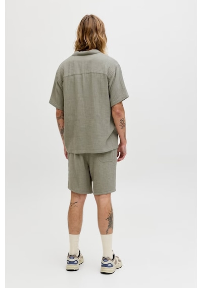 Jack & Jones Pants Studio Jpstjaıden Pamuk Relaxed Fit Short Erkek Short 12274758 Yeşil