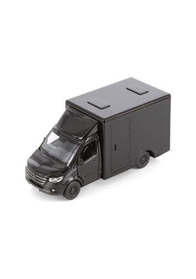 Mercedes-benz Sprinter 1:48 Ölçek Çek Bırak Metal Kargo Kamyoneti Oyuncak Araba 14 Cm