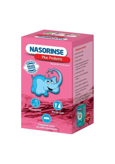 Nasorinse Plus Pediatric Burun Yıkama Kiti