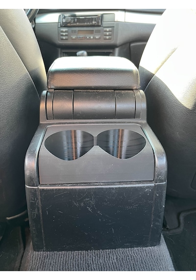Bmw E46 Uyumlu Arka Küllük Bardaklığı Siyah