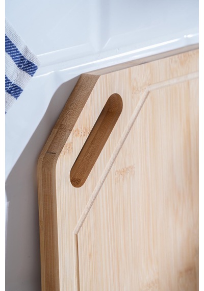 Bambu Kesme Tahtası - 30 Cm Bambu Kahverengi Diğer