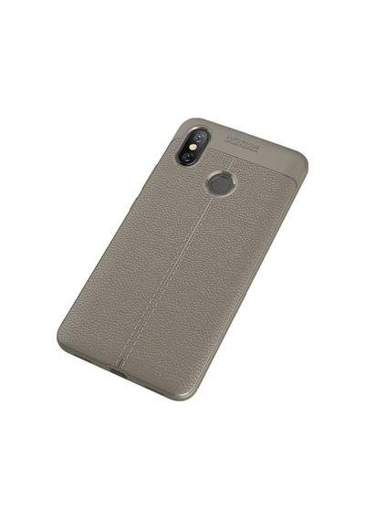 Xiaomi Mi Max 3 Kılıf Deri Tarzı Niss Silikon Case