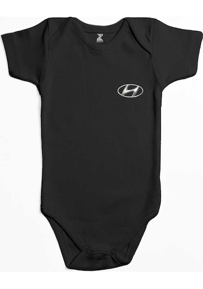 Zepplin Giyim Hyundai Logo Sarı Bebek Body Zıbın