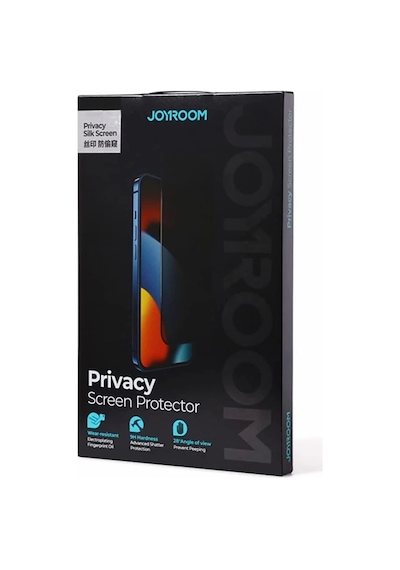 Joyroom Apple Uyumlu iPhone 14 Pro Max Hayalet-privacy Cam Ekran Koruyucu