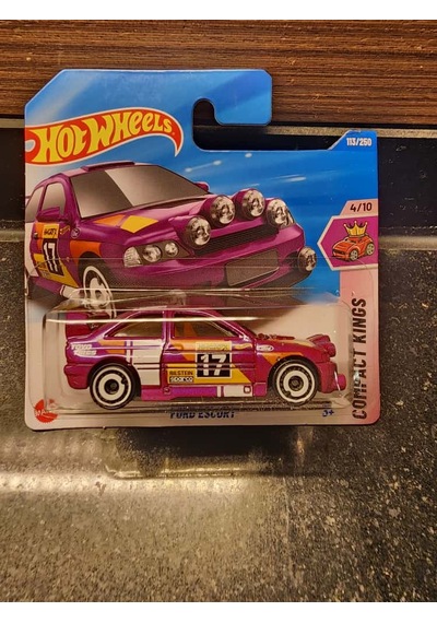 Hot Wheels 1/64 Ford Escort