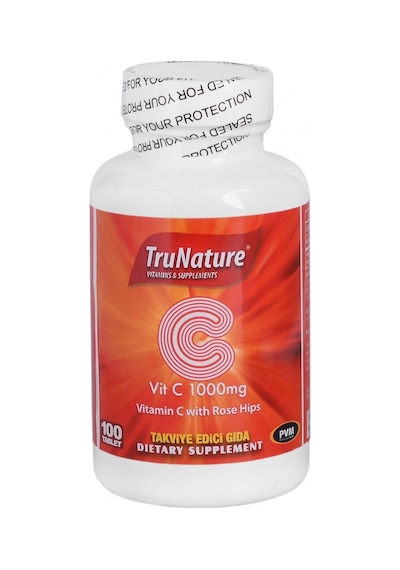 Trunature Vitamin C 1000 Mg Rose Hips 100 Tb.