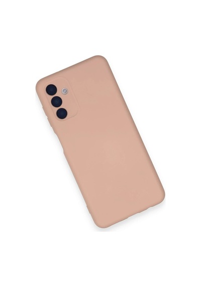 Newface - 890 - Samsung Galaxy A14 4g Kılıf Nano İçi Kadife Silikon - Edntrend - - Pudra