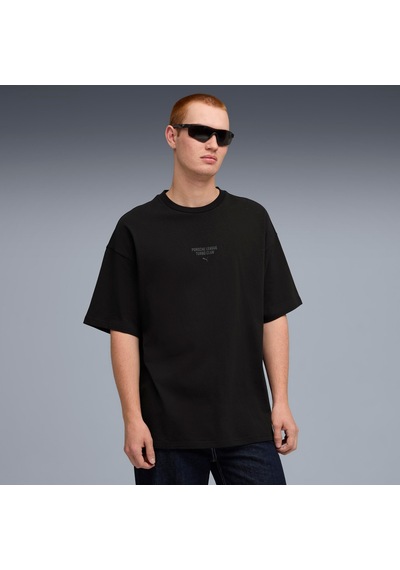 Puma Pl Lifestyle Tee Erkek Yetişkin T-shirt SIYAH