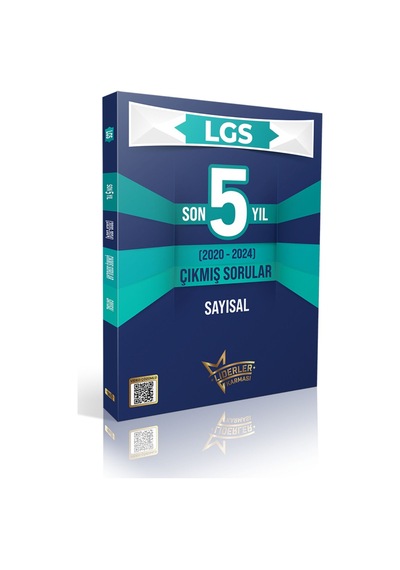 Lgs Sayısal Son 5 Yıl Çıkmış Sorular 2020-2024 Sınavlarla Birebir Tıpkı Basım Video Çözümlü