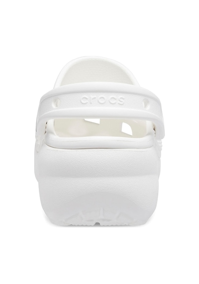 Crocs Classic Platform Clog Günlük Unisex Terlik White Beyaz