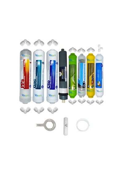 Pws Kapalı Kasa Su Arıtma Cihazlarına Stdmax 8li Platinium Mebran Alkali+mineral+detox+tatlandırıcı