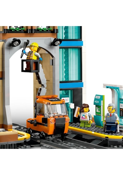 LEGO® City Merkez Tren İstasyonu 60469 - 7 Yaş ve Üzeri İnşaat ve Model Tren Oyuncaklarını Seven Çocuklar için Oyuncak Yapım Seti (752P) LEGO® City Merkez Tren İstasyonu 60469 - 7 Yaş ve Üzeri İnşaat ve Model Tren Oyuncaklarını Seven Çocuklar için Oyuncak Yapım Seti (752P)