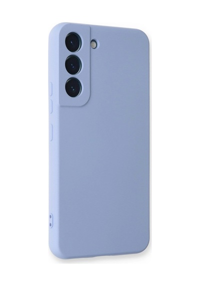Samsung Galaxy Uyumlu Galaxy S23 Kılıf Nano İçi Kadife Silikon - Lila 1