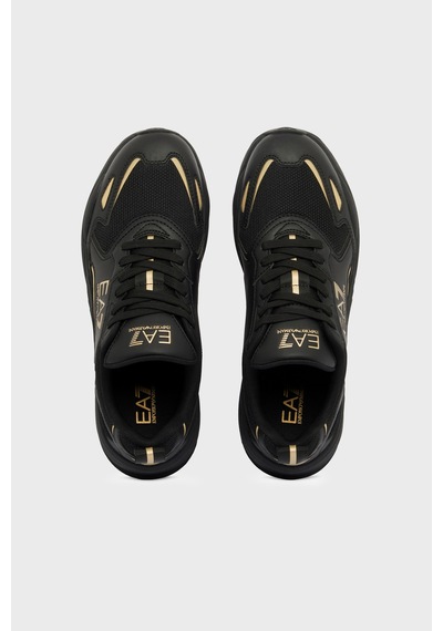 Ea7 Unisex Ayakkabı 7x000308 Af18447 Mz177 Siyah-gold Siyah-gold