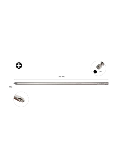 Ceta Form Ph2 x 200 MM Ekstra Uzun Yıldız Uçlu Bits Cb2022