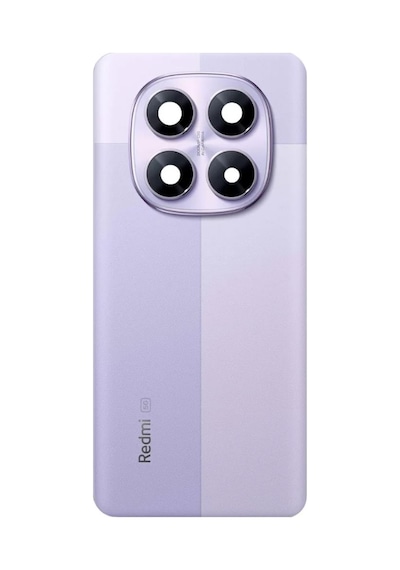 Xiaomi Redmi Note 14 Pro 5g Mor Lensli Kamera Camlı Arka Cam Batarya Pil Kapağı Telefon Arka Kapak 59420280