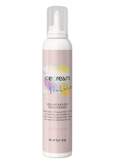Inebrya Ice Cream Volumizing Mousse Conditioner 200 Ml Acai Üzümü