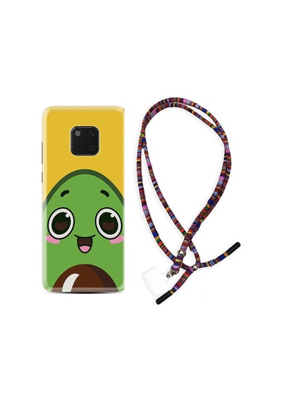 Huawei Mate 20 Pro Kılıf Rasta Boyun Askılı Avo Şekerto 1626