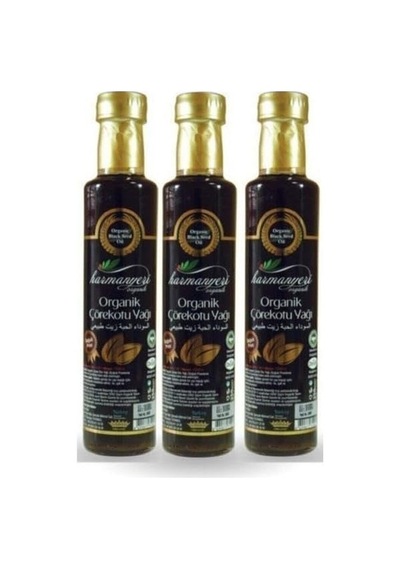 Organik Çörekotu Yağı 250 Ml 3 Adet Diğer