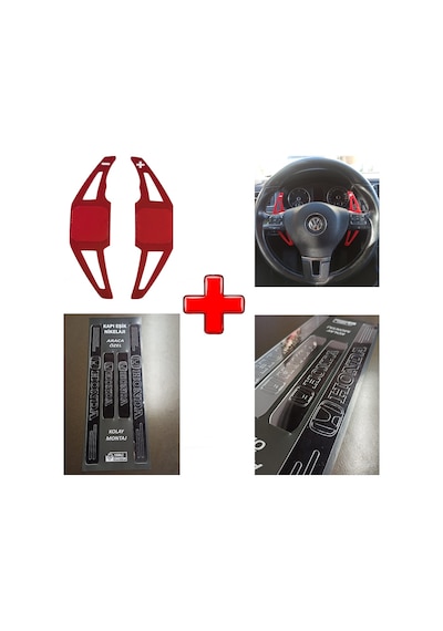 Honda Hr-V Uyumlu Kapı Eşiği Ve F1 Kulakçık Vites Kolu (554409715)