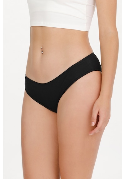 Sensu Kadın Beli Lastikli 6'lı Slip Külot Çok Renkli Karışık