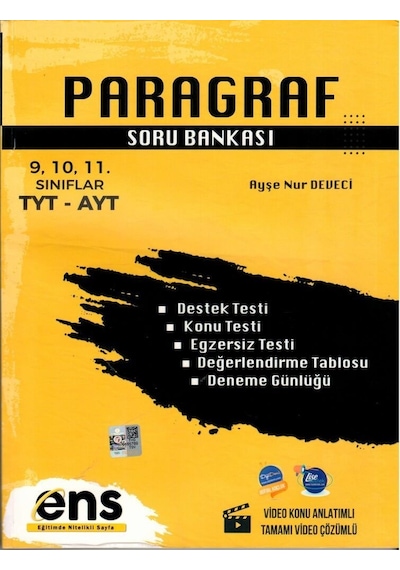TYT AYT Paragraf Soru Bankası -  Ens Yayıncılık