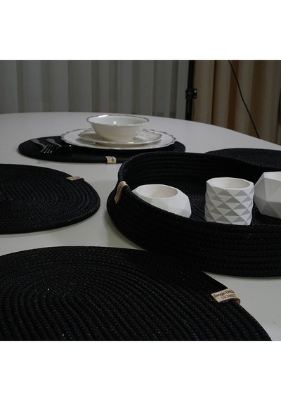 Zengin Design Home Zdh-630 Yuvarlak Supla Siyah