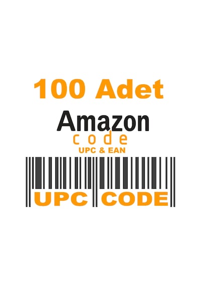 100 Adet Upc Ean Barkod Kodu Numarası Gtin
