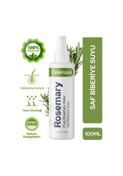 Biberiye Suyu Saç Uzamasını Ve Saç Sağlığını Destekleyici Tonik Dökülme Karşıtı Rosemary Water 100ml Diğer