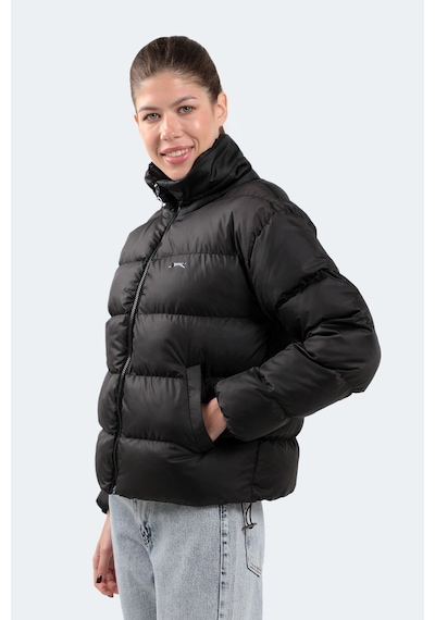 Slazenger BAILEY IN Kadın Şişme Siyah Mont & Kaban