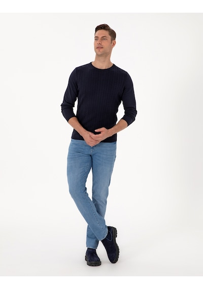 Pierre Cardin Erkek Lacivert Kazak /triko 50315717-vr033 Lacivert