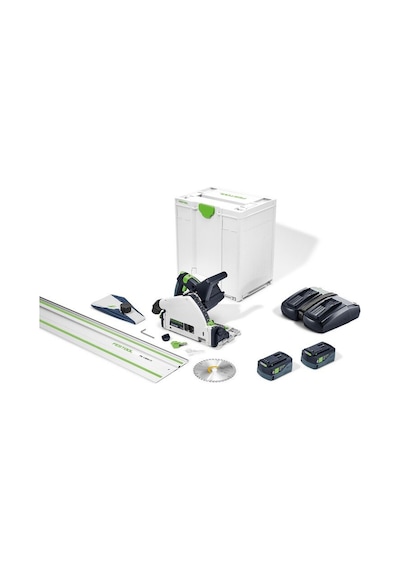 Festool Tsc 55 Şarjlı + Klavuzlu Akulu Sunta Kesme Makinası