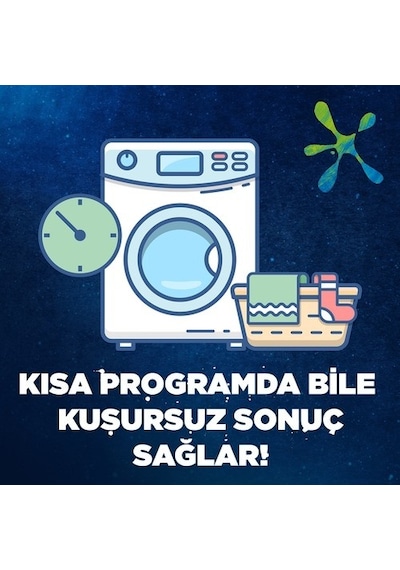 Omomatik Active Oxygen Toz Çamaşır Deterjanı 8 Yıkama 1200 G